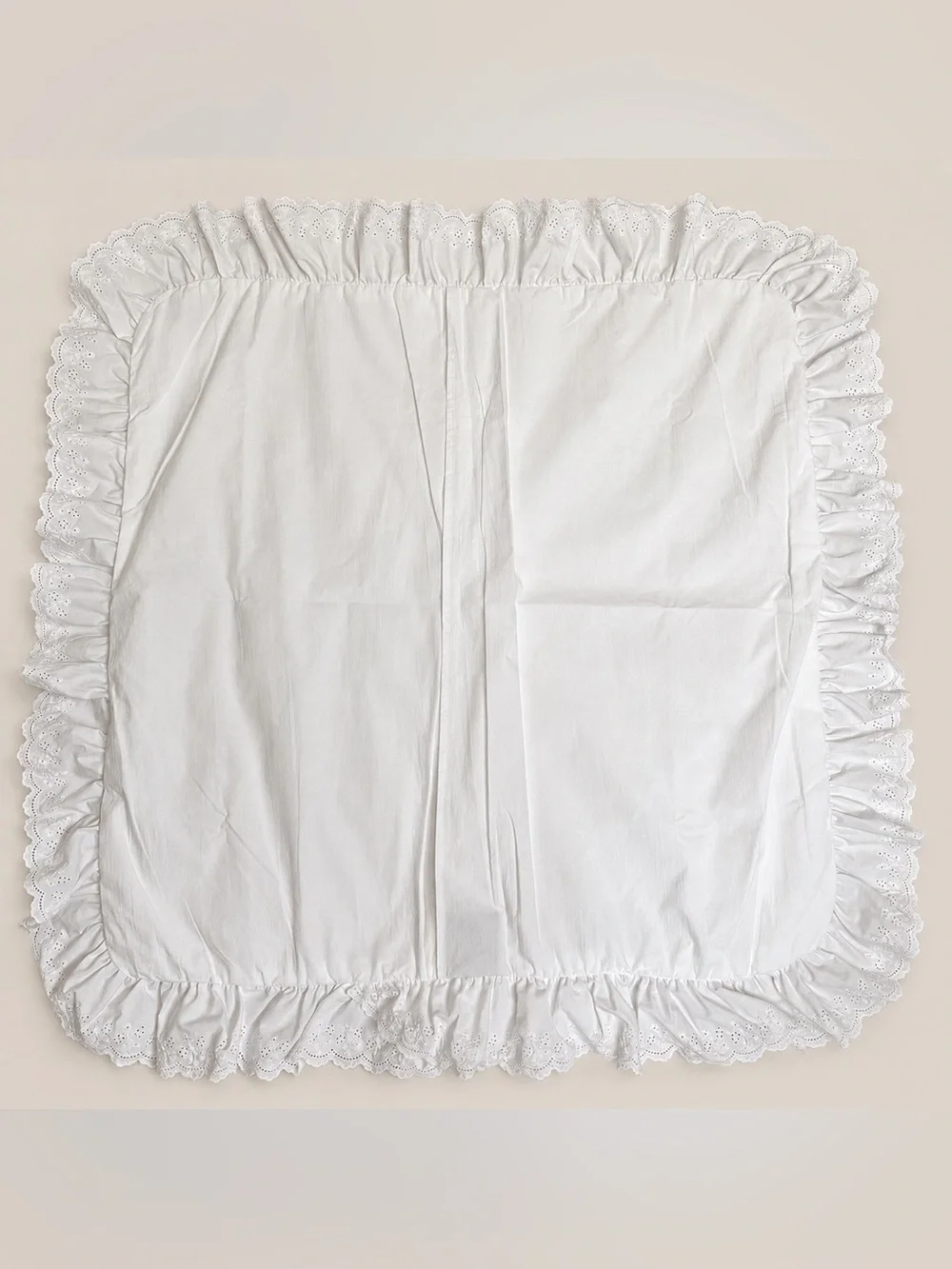 Ralph Lauren Home White Euro Pillow Sham 24.5